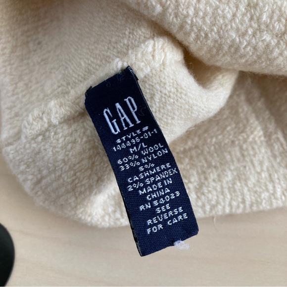 GAP Cozy Cream Kids Beanie - Picture 4 of 5